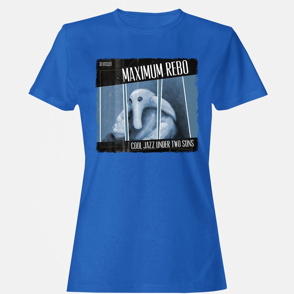 Women's T-Shirt - 5FQCT8D4 - Royal - 14