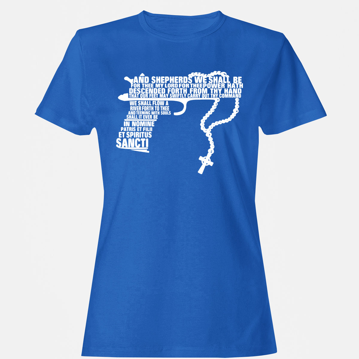 Women's T-Shirt - 6ZMWY9DY - Royal - 14