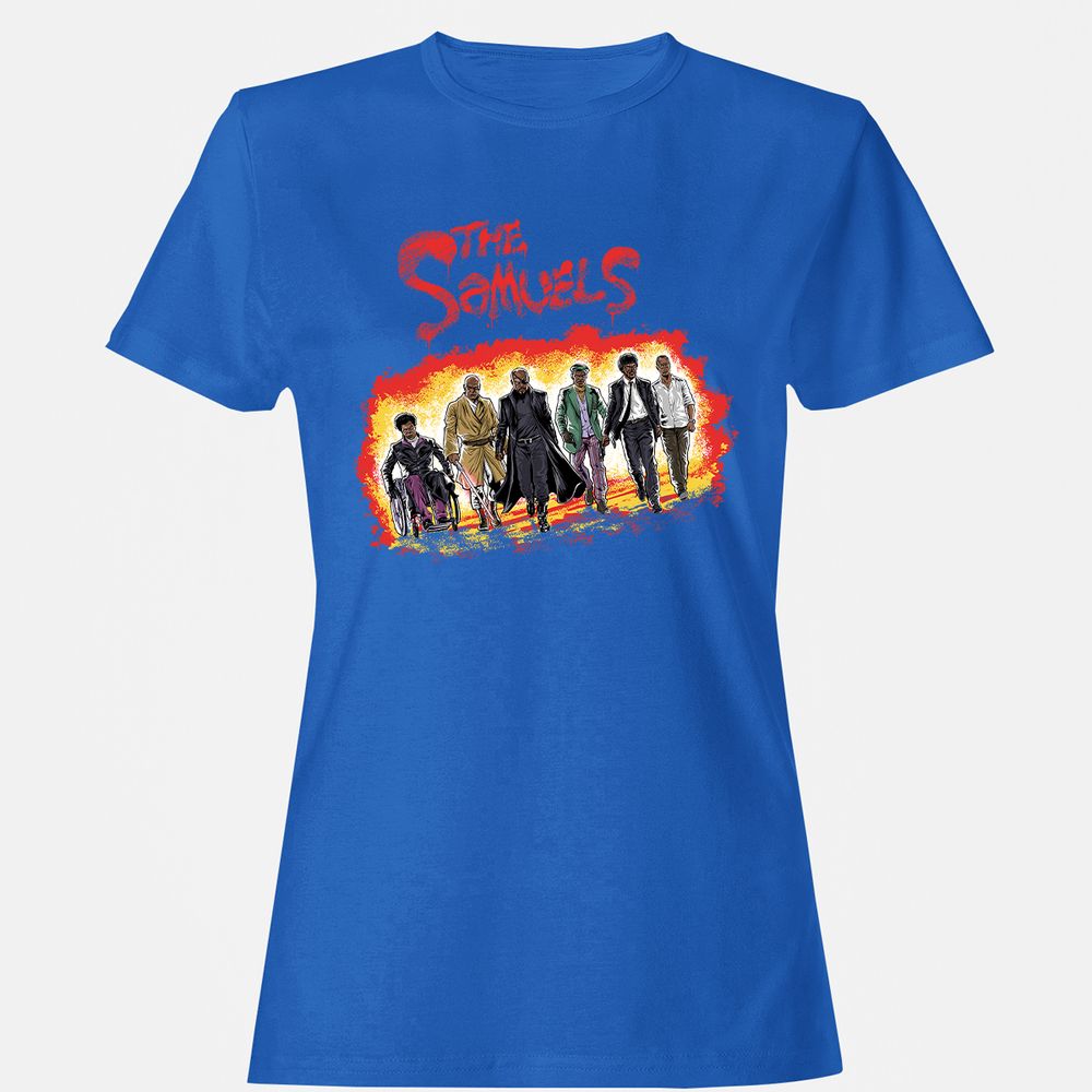 Women's T-Shirt - CY9QW58D - Royal - 14