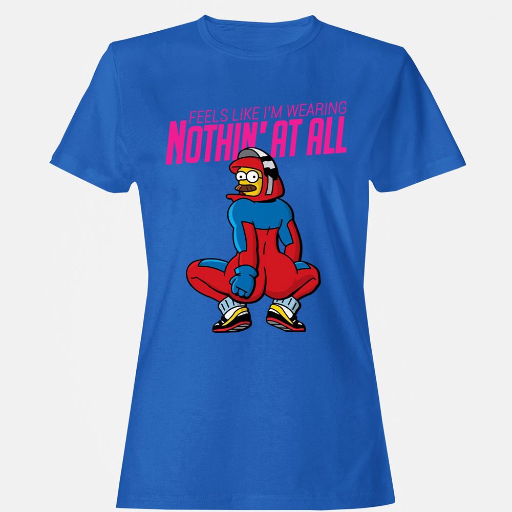 Women's T-Shirt - J917FZ2N - Royal - 14