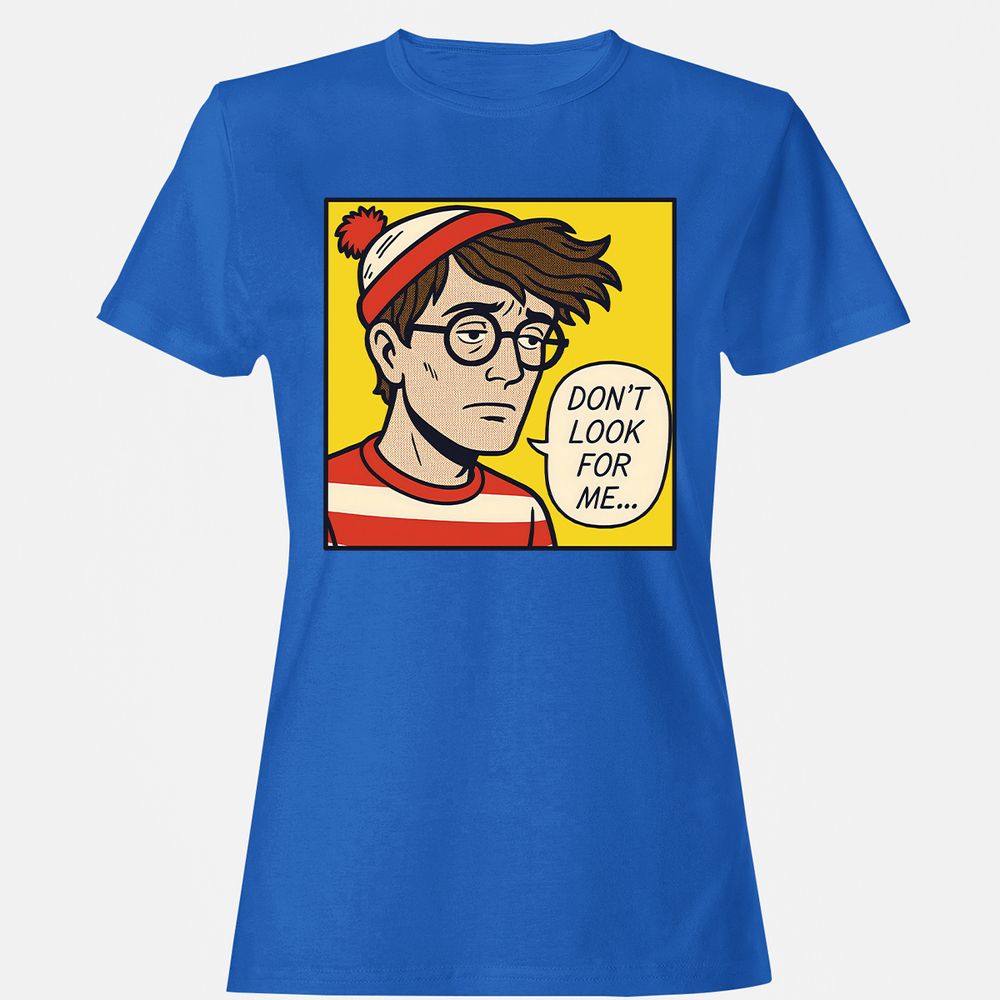Women's T-Shirt - PK5Y84BU - Royal - 14