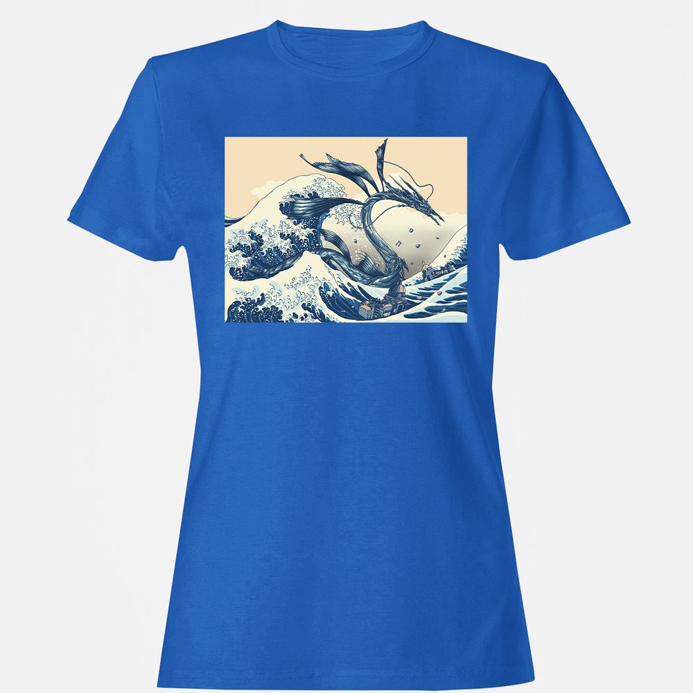 Women's T-Shirt - BG46CBZ3 - Royal - 14