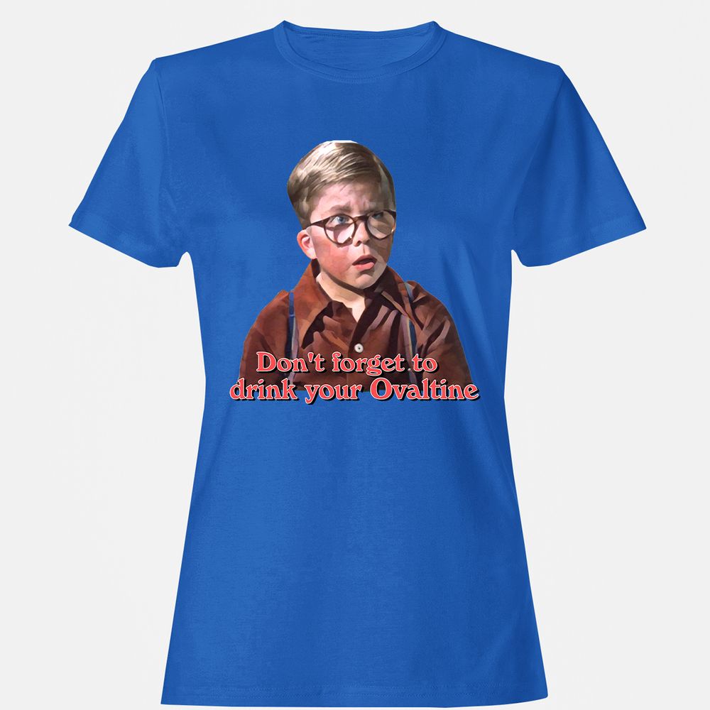 Women's T-Shirt - SV5CD9N6 - Royal - 14