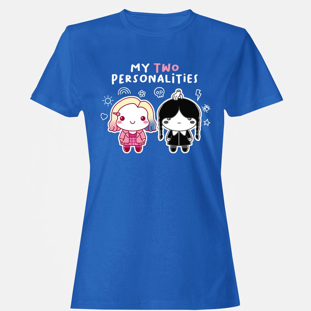 Women's T-Shirt - NVWRX856 - Royal - 14