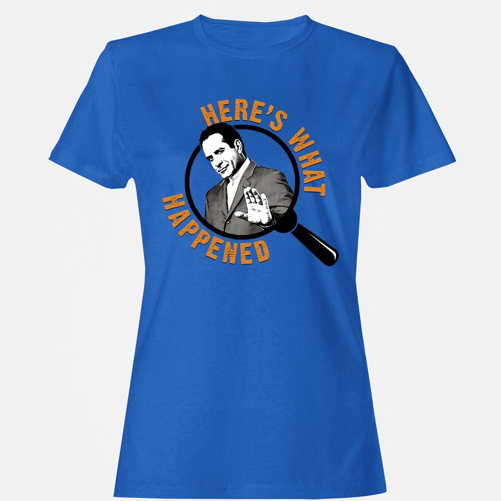 Women's T-Shirt - BNQ7UT5P - Royal - 14