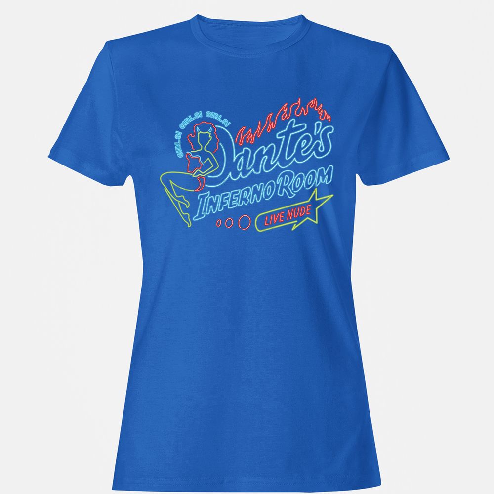Women's T-Shirt - F9M9JV4U - Royal - 14