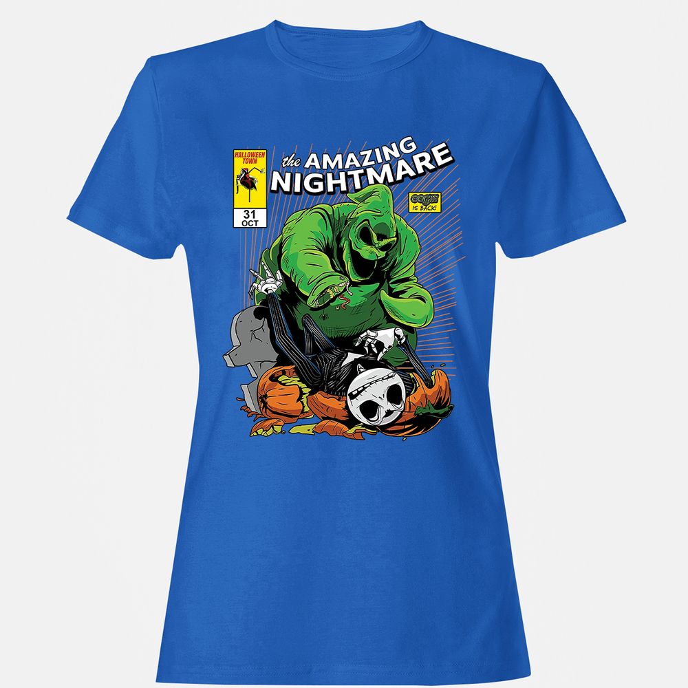 Women's T-Shirt - WAY6DSTZ - Royal - 14