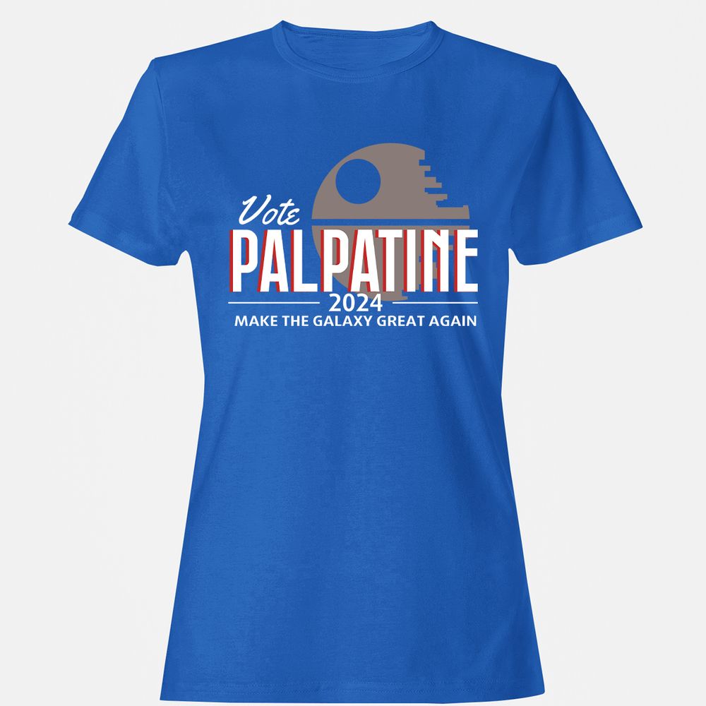 Women's T-Shirt - HXEMFD9U - Royal - 14