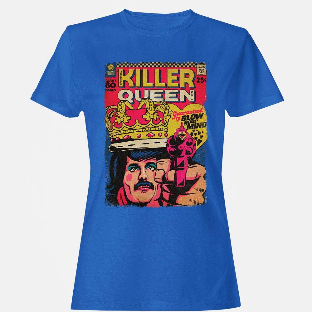 Women's T-Shirt - NFTKPXLV - Royal - 14