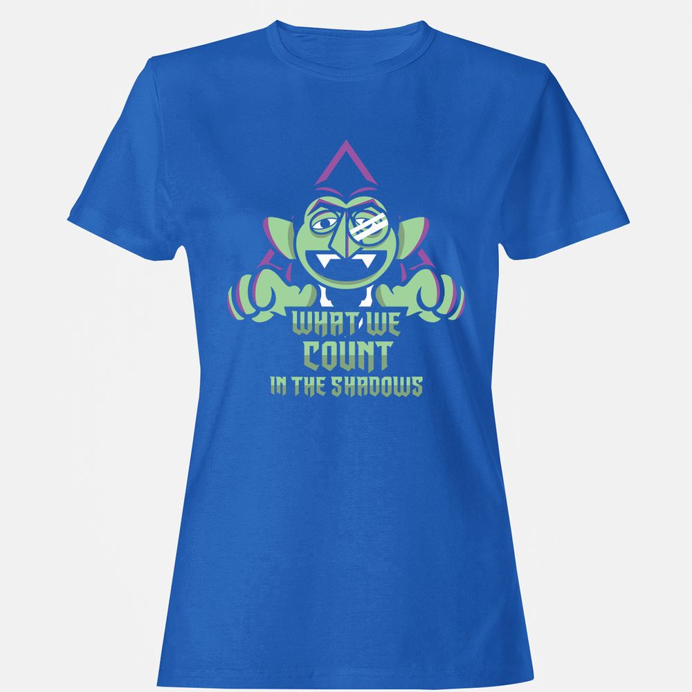 Women's T-Shirt - 11L7R1VQ - Royal - 14