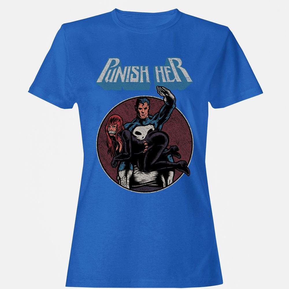 Women's T-Shirt - AGMDHPUN - Royal - 14