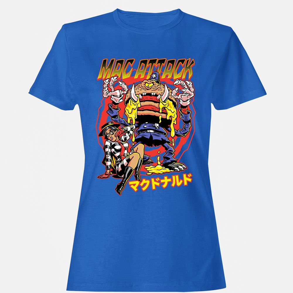 Women's T-Shirt - 3QEAEXXR - Royal - 14