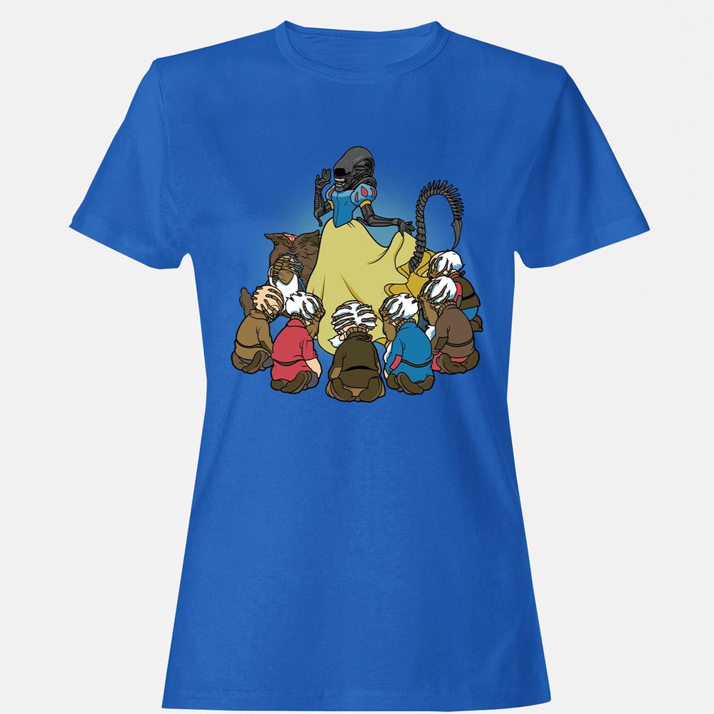 Women's T-Shirt - UXGBUJS8 - Royal - 14