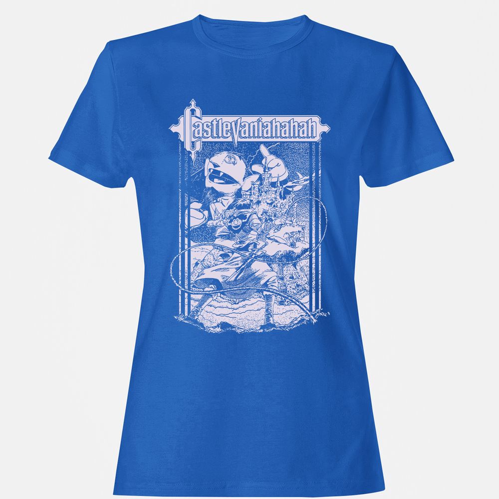 Women's T-Shirt - EHH1G7KX - Royal - 14