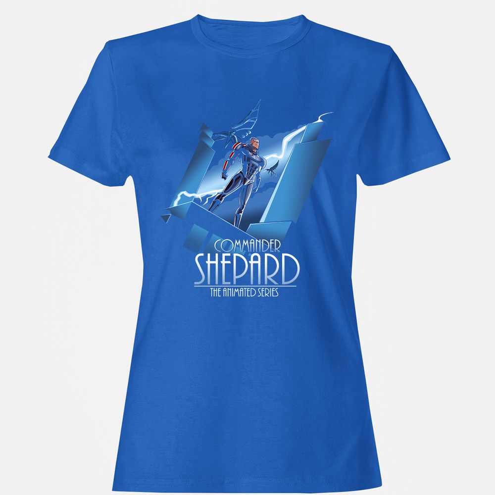 Women's T-Shirt - D1RZPP2Y - Royal - 14