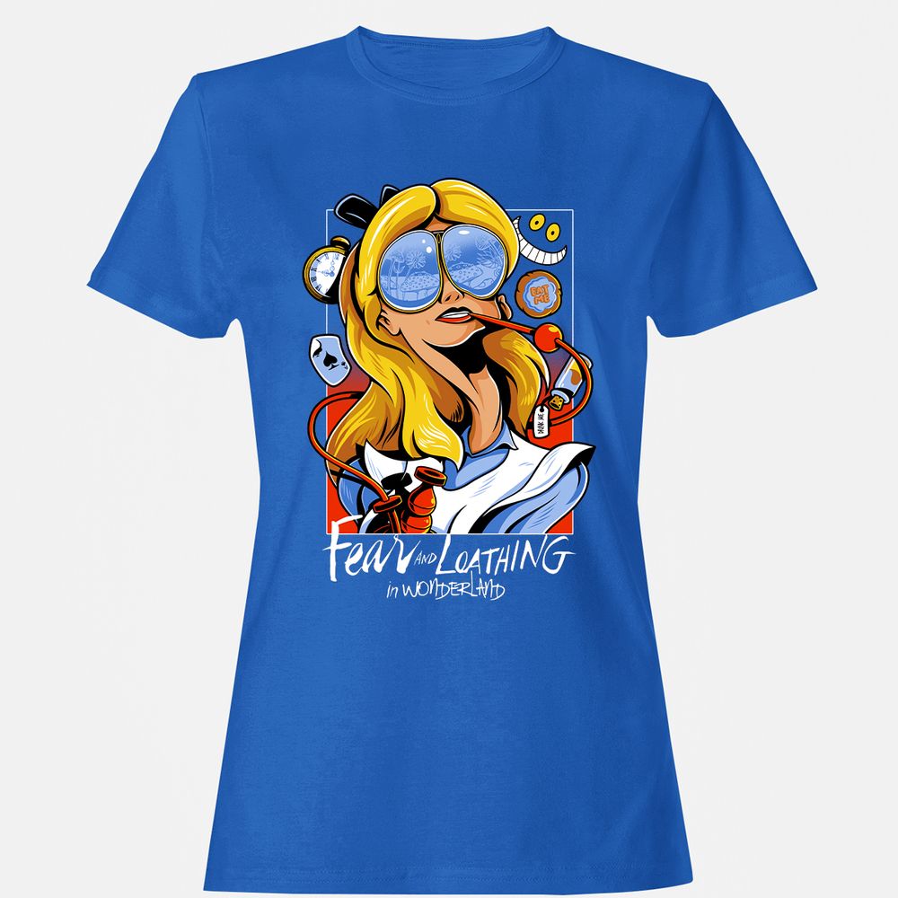 Women's T-Shirt - NNS3QBPB - Royal - 14