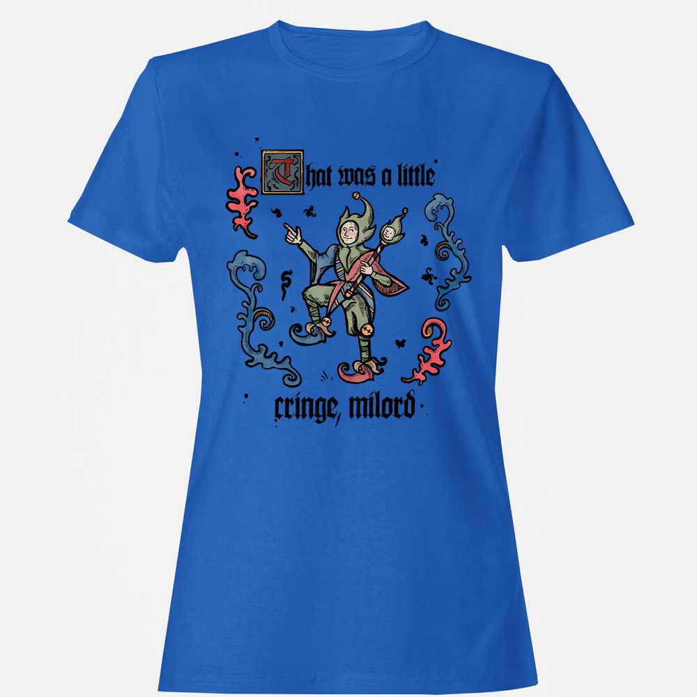 Women's T-Shirt - 1P81LAFN - Royal - 14