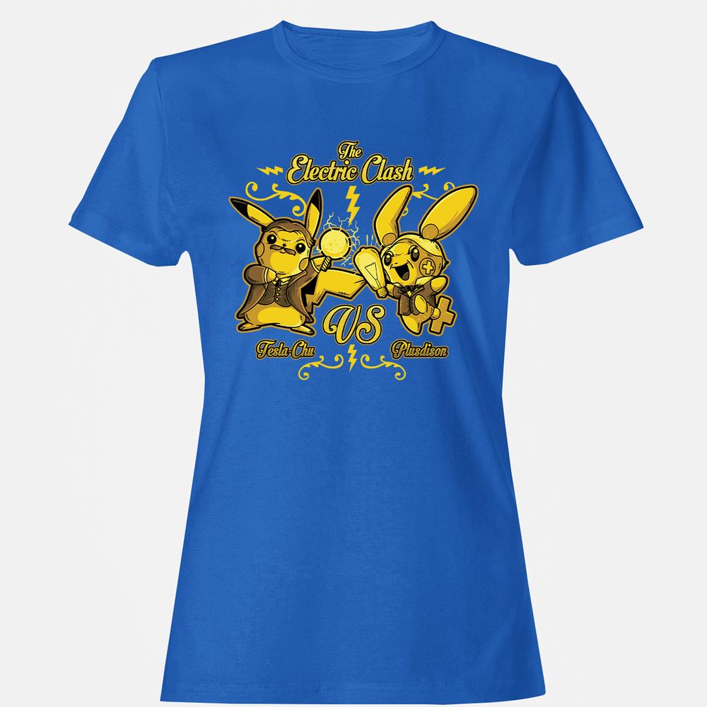 Women's T-Shirt - 9DYCUEJR - Royal - 14