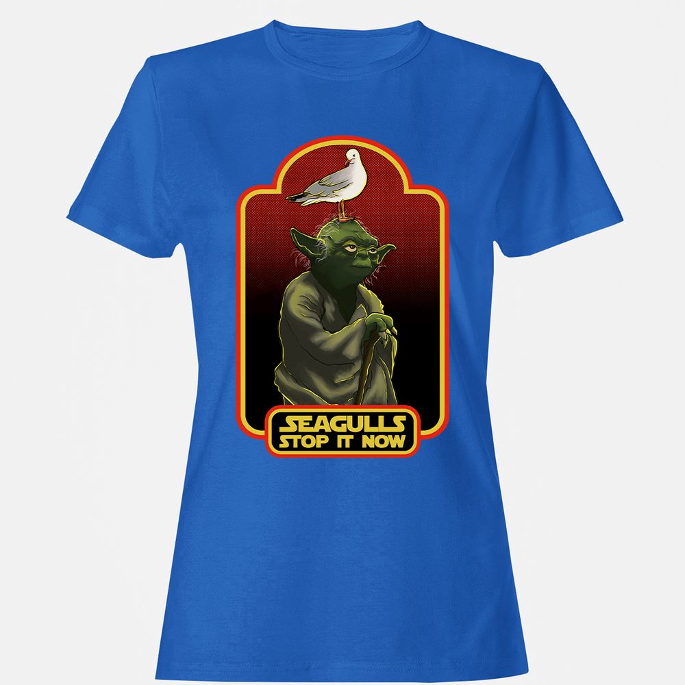 Women's T-Shirt - 83RDFYG7 - Royal - 14