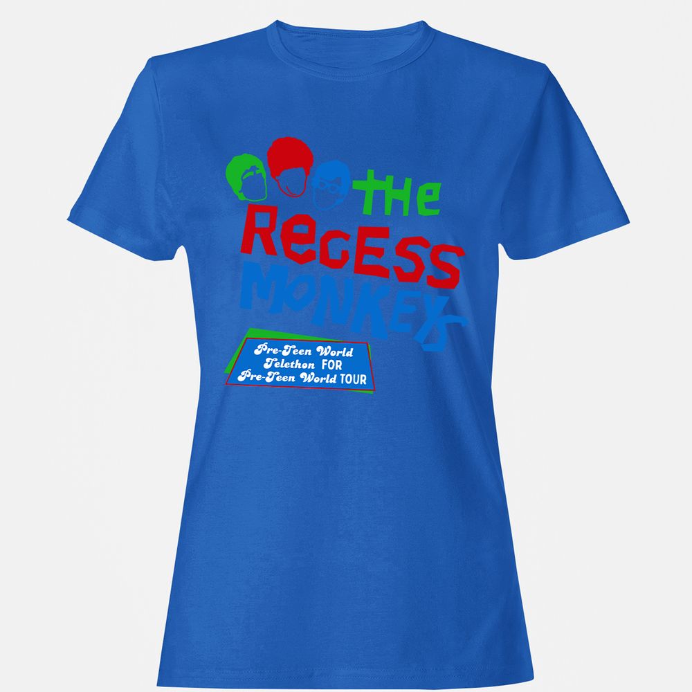 Women's T-Shirt - 65SKZWJU - Royal - 14