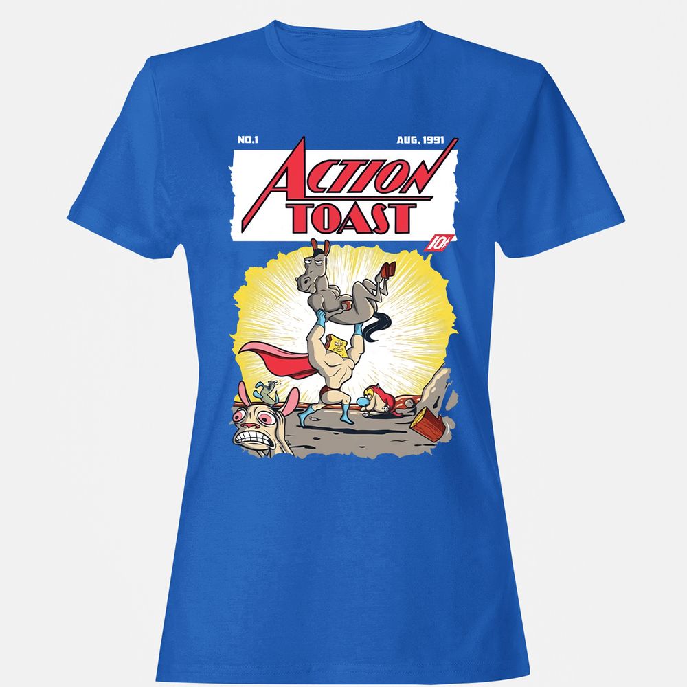 Women's T-Shirt - 161PL9HN - Royal - 14