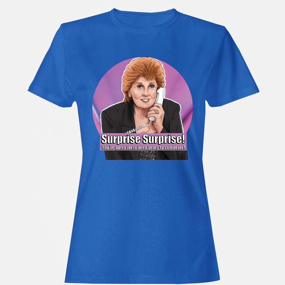 Women's T-Shirt - EZ4U5F5M - Royal - 14