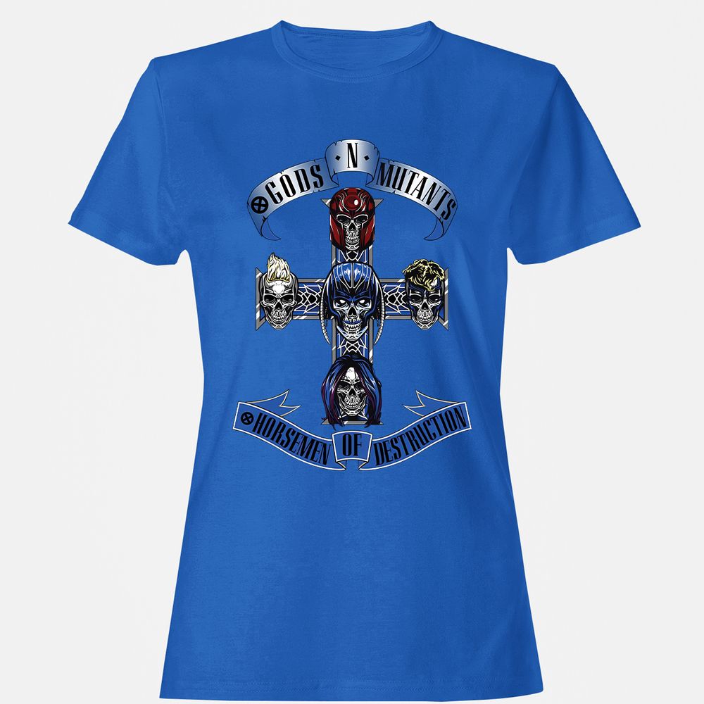Women's T-Shirt - H9MTCU9K - Royal - 14