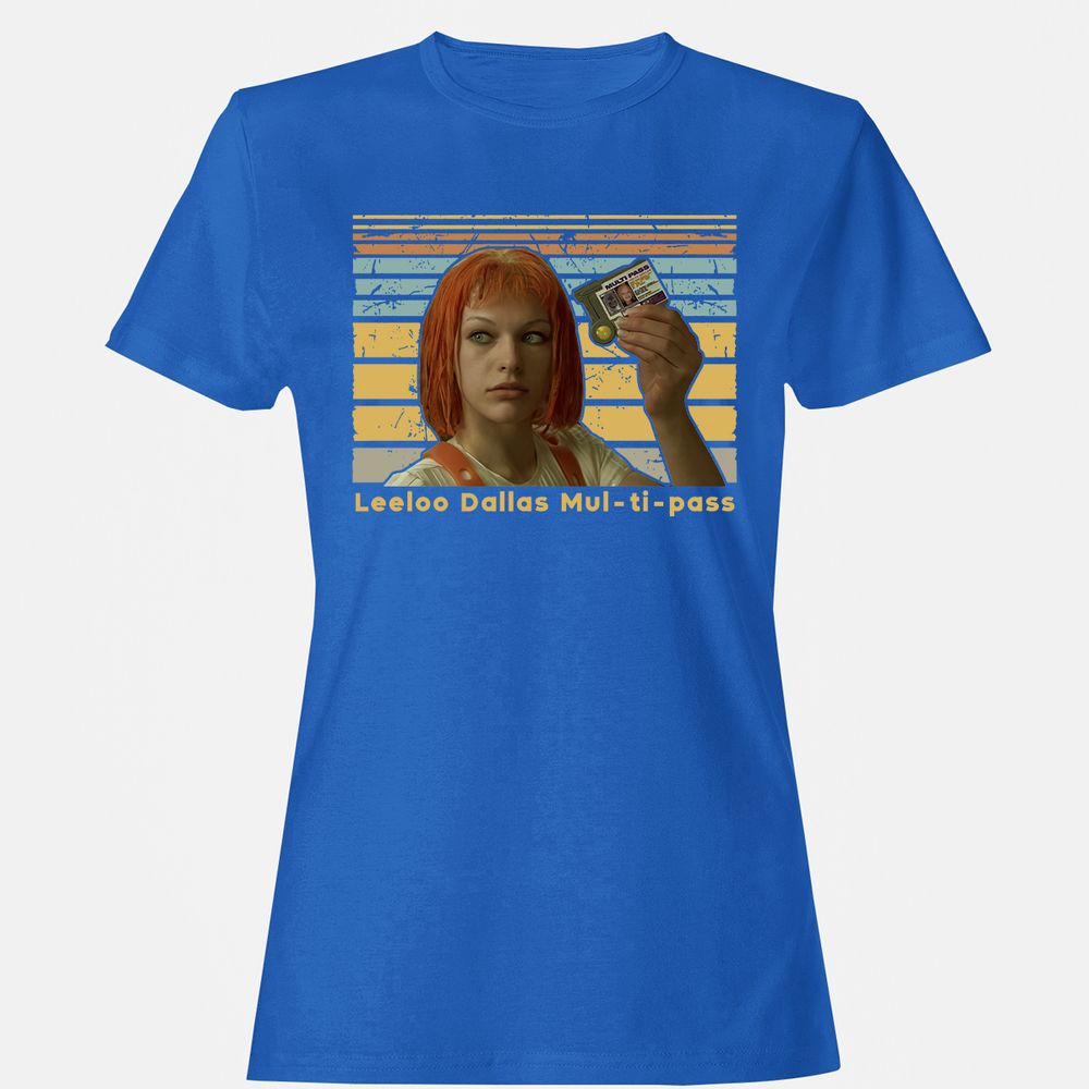 Women's T-Shirt - SMAH1Q9L - Royal - 14