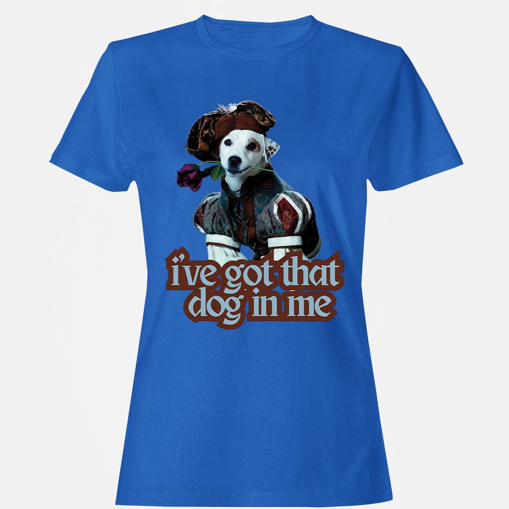 Women's T-Shirt - QYKRSZQ3 - Royal - 14