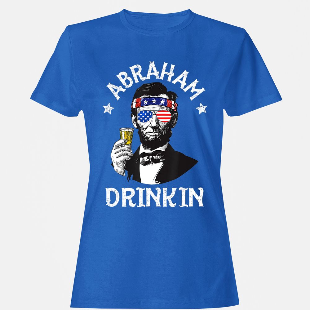 Women's T-Shirt - TMZ4W7QU - Royal - 14