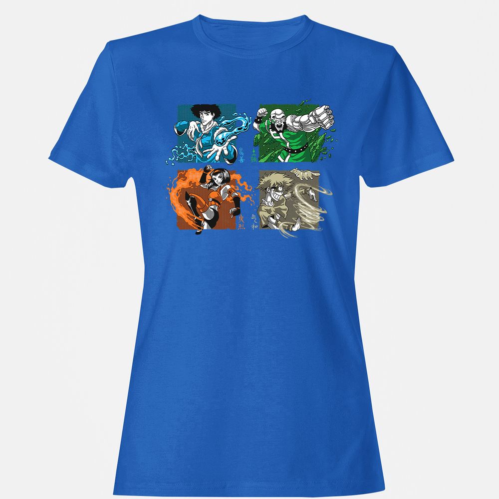 Women's T-Shirt - ZCFBQXRC - Royal - 14