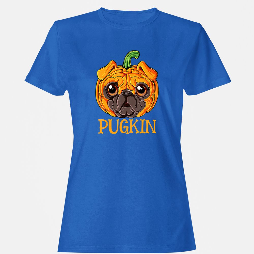 Women's T-Shirt - 4ZWB11SK - Royal - 14