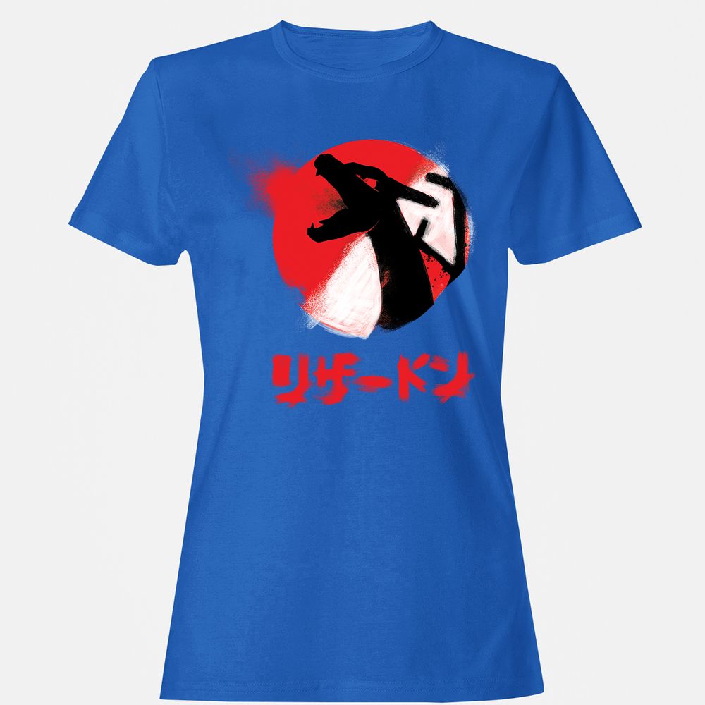 Women's T-Shirt - B5UZ6PCW - Royal - 14