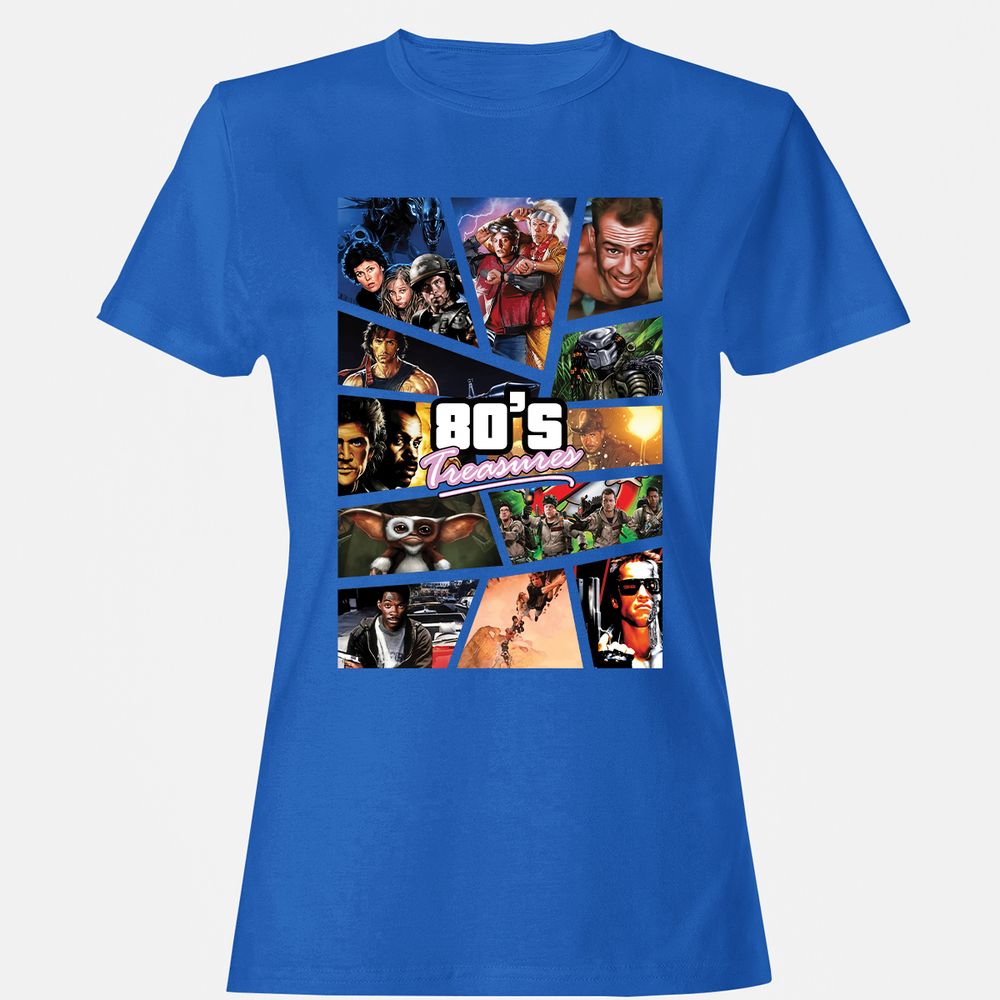 Women's T-Shirt - KF1795NL - Royal - 14