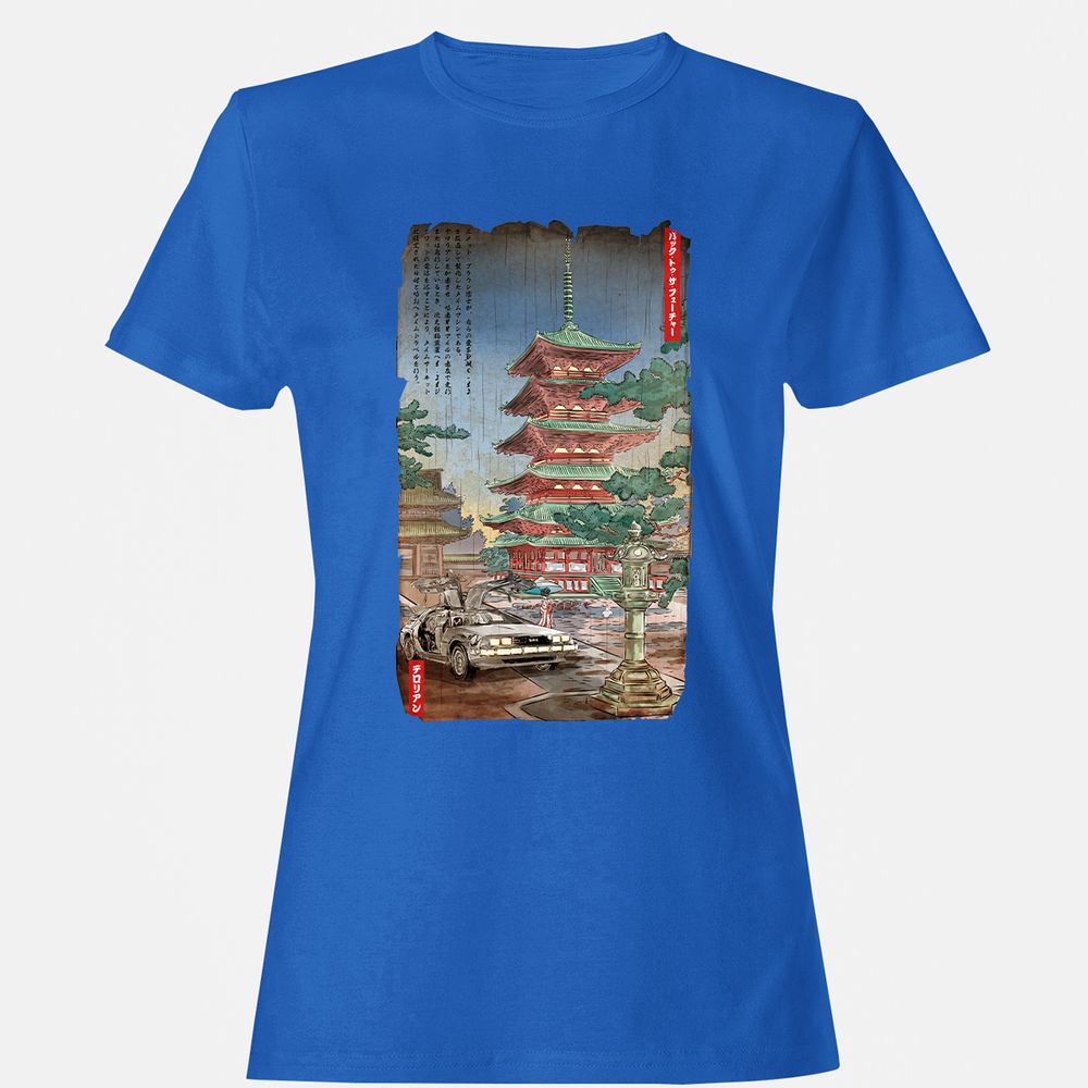 Women's T-Shirt - 4QBXT8YS - Royal - 14