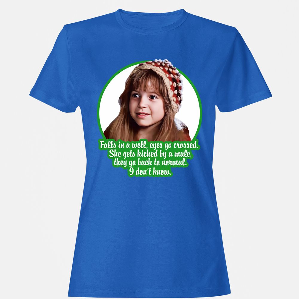 Women's T-Shirt - KQ2QMTG7 - Royal - 14