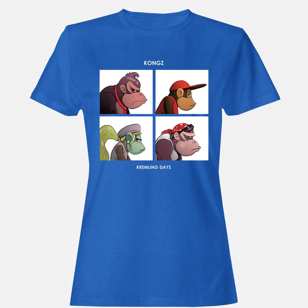 Women's T-Shirt - FEVBYFK2 - Royal - 14