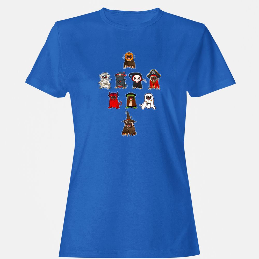 Women's T-Shirt - 3U7L3N3M - Royal - 14
