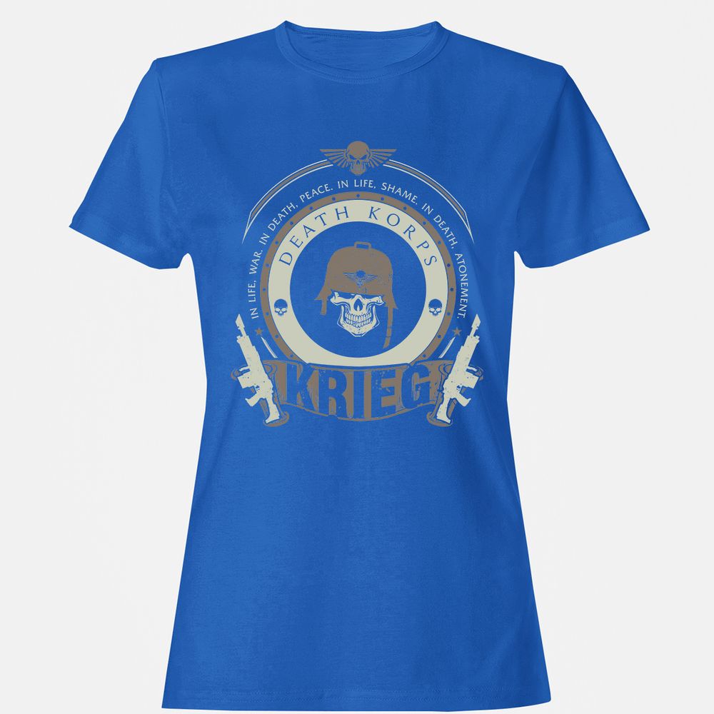 Women's T-Shirt - B9JUCS63 - Royal - 14