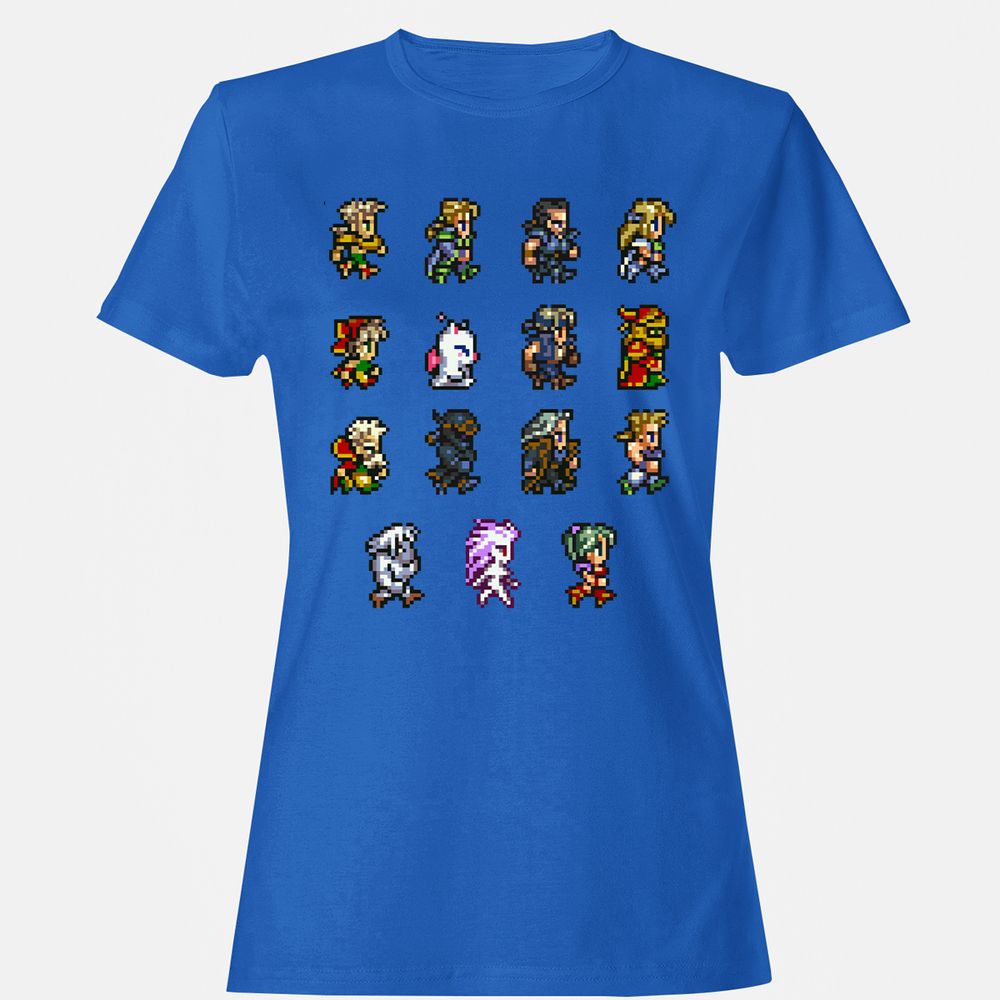 Women's T-Shirt - 9W34E6YA - Royal - 14