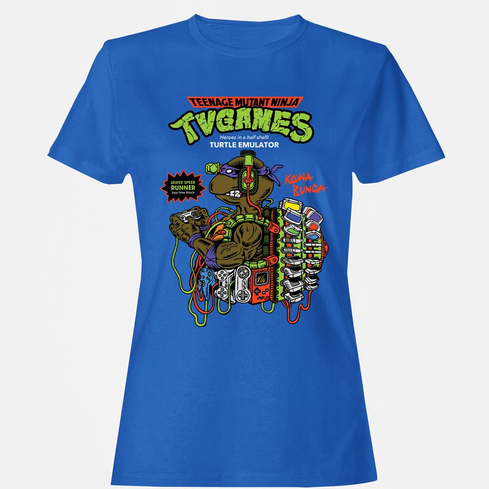 Women's T-Shirt - C85UCDN5 - Royal - 14