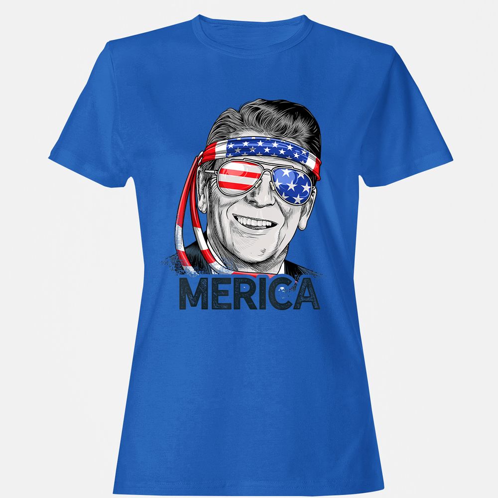 Women's T-Shirt - AK1J7R7L - Royal - 14