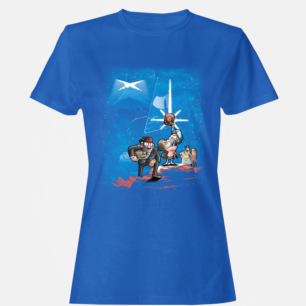 Women's T-Shirt - 3BTMQRP5 - Royal - 14