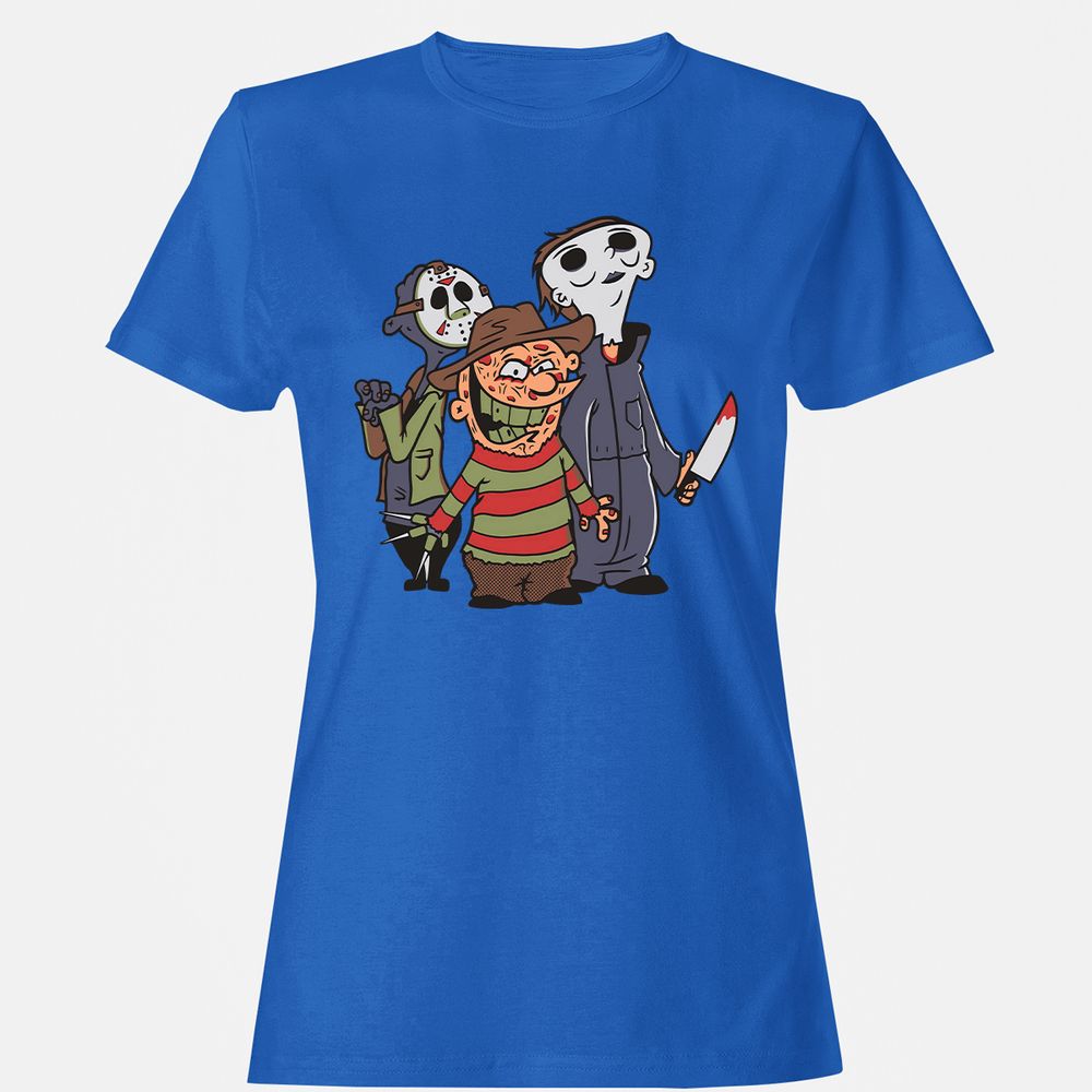 Women's T-Shirt - SL797E1Q - Royal - 14