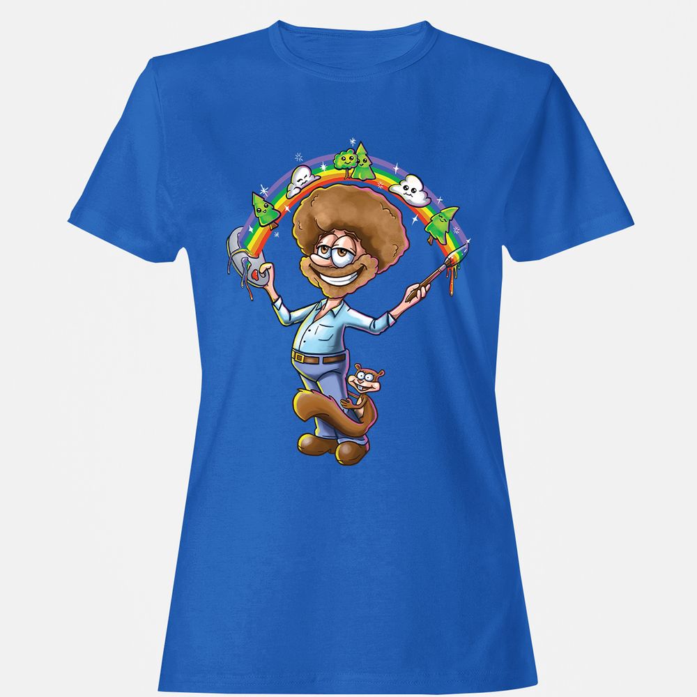 Women's T-Shirt - Z5VYS4F8 - Royal - 14