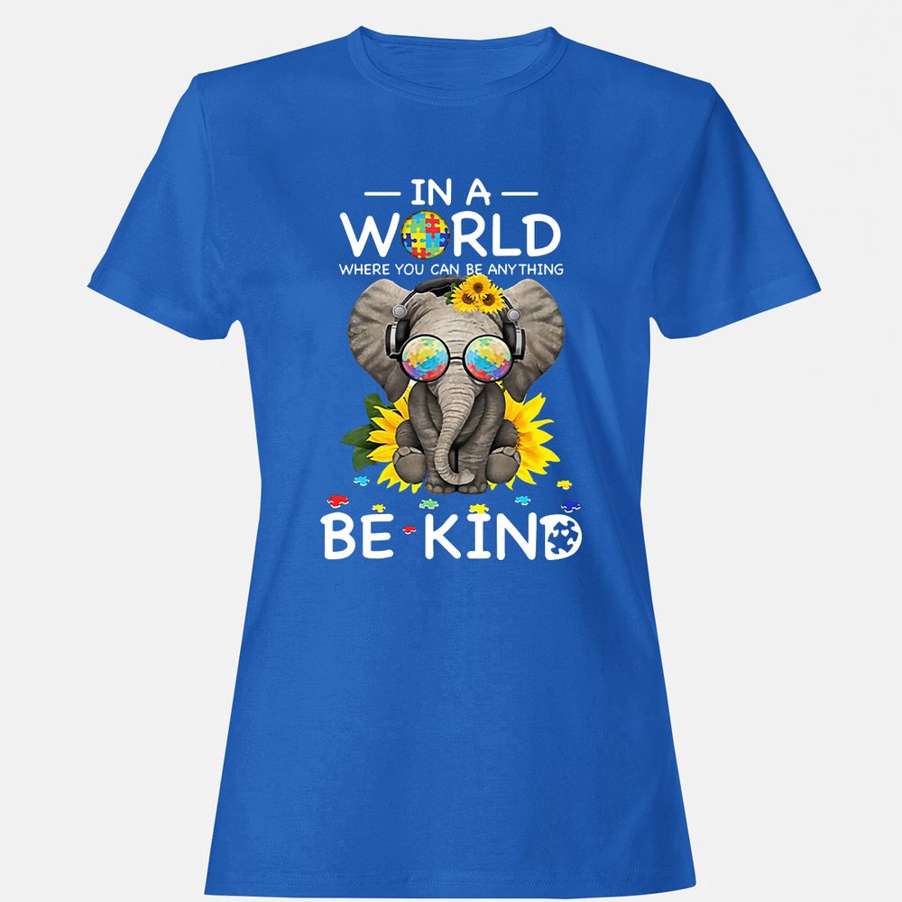 Women's T-Shirt - CQ3W4BTW - Royal - 14