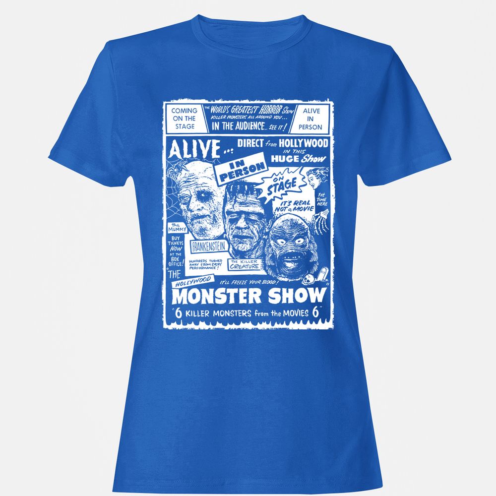 Women's T-Shirt - Y1XHK1AR - Royal - 14
