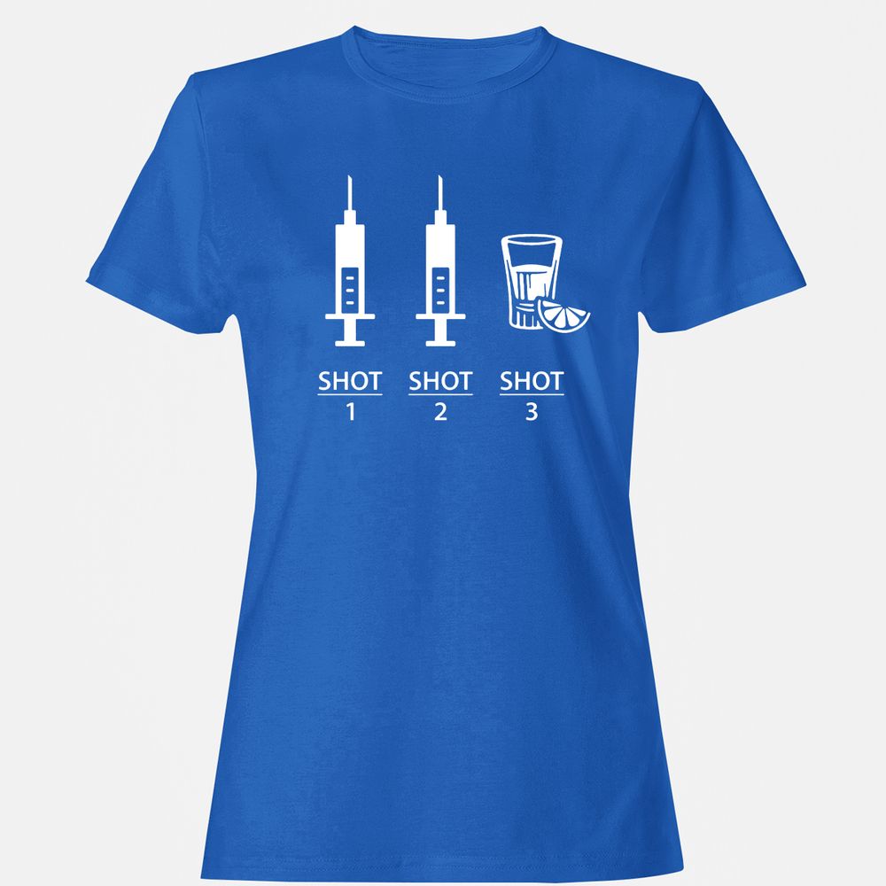 Women's T-Shirt - MXQSQJR2 - Royal - 14