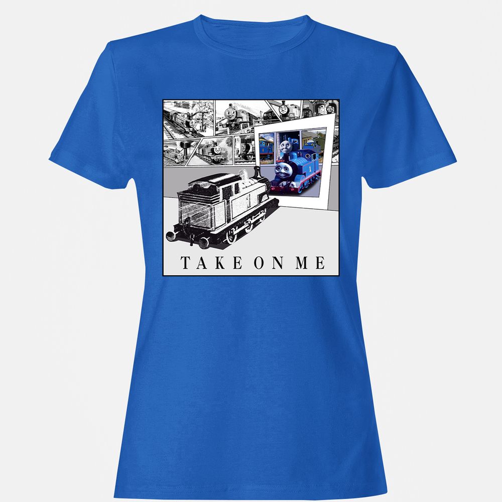 Women's T-Shirt - E6P42UP4 - Royal - 14