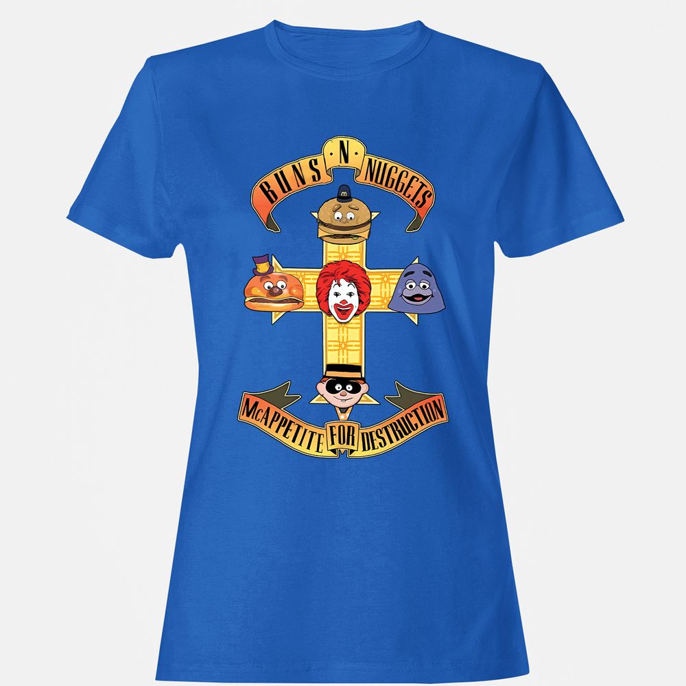 Women's T-Shirt - NHEDZLFH - Royal - 14
